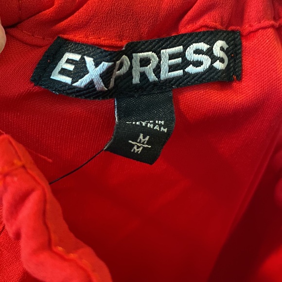 NWT Express red high low hem summer dress - Picture 3 of 4